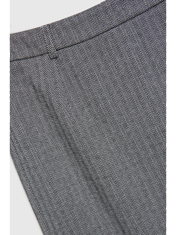 Moodo Elegáns ceruza szoknya szürke Moodo