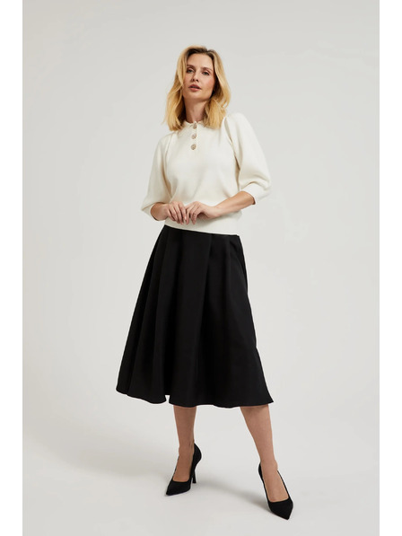 Moodo Bővülő szoknya fekete Moodo