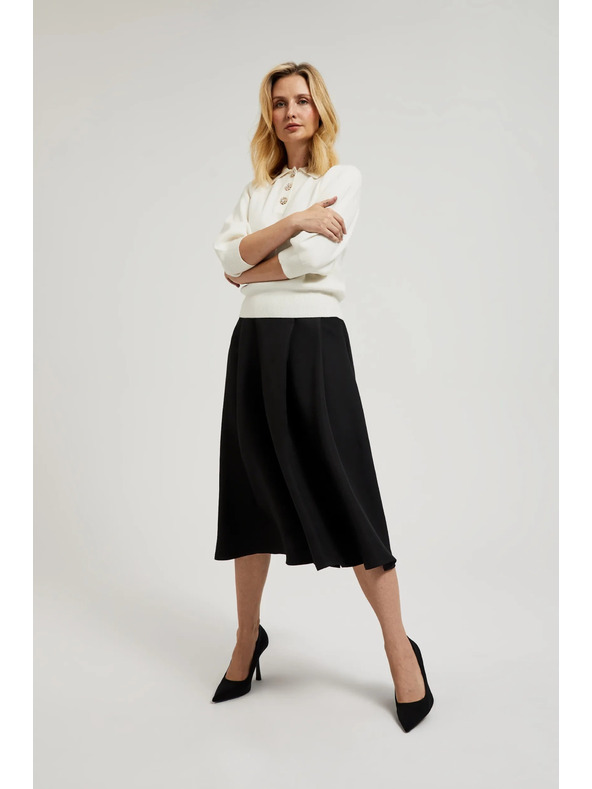 Moodo Bővülő szoknya fekete Moodo