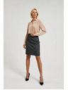 Moodo Térdig érő ceruza szoknya szürke Moodo