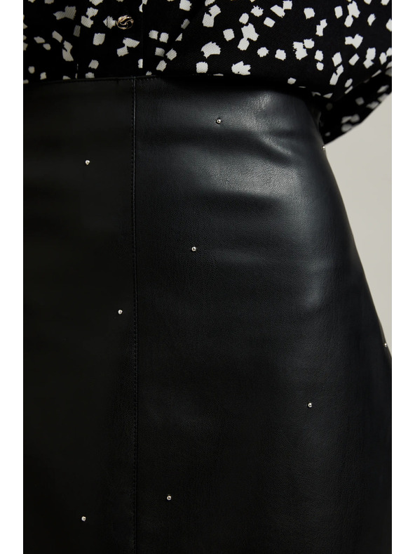 Moodo Viaszolt ceruza szoknya fekete Moodo