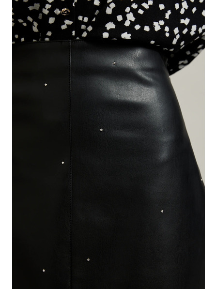 Moodo Viaszolt ceruza szoknya fekete Moodo