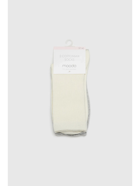 Moodo 2 darabos pamut zokni Moodo