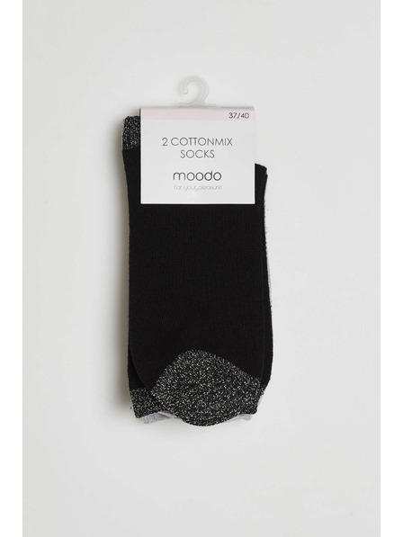 Moodo 2 darabos metálos zokni Moodo