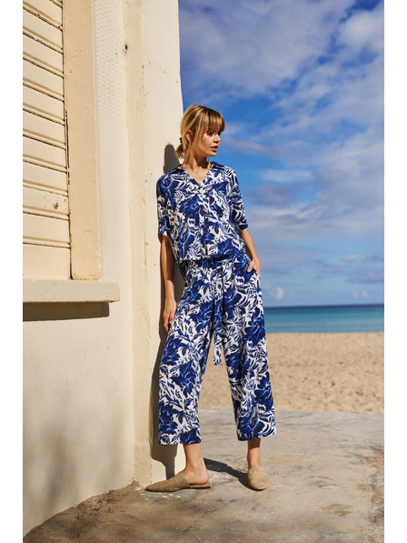 Moodo Kék nadrágszoknya Moodo