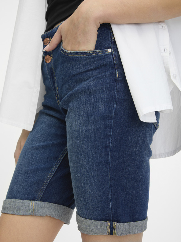 Orsay ORSAY sötétkék női farmer rövidnadrág