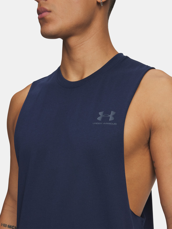 Under Armour Férfi atlétatrikó Under Armour UA LEFT CHEST CUT OFF TANK