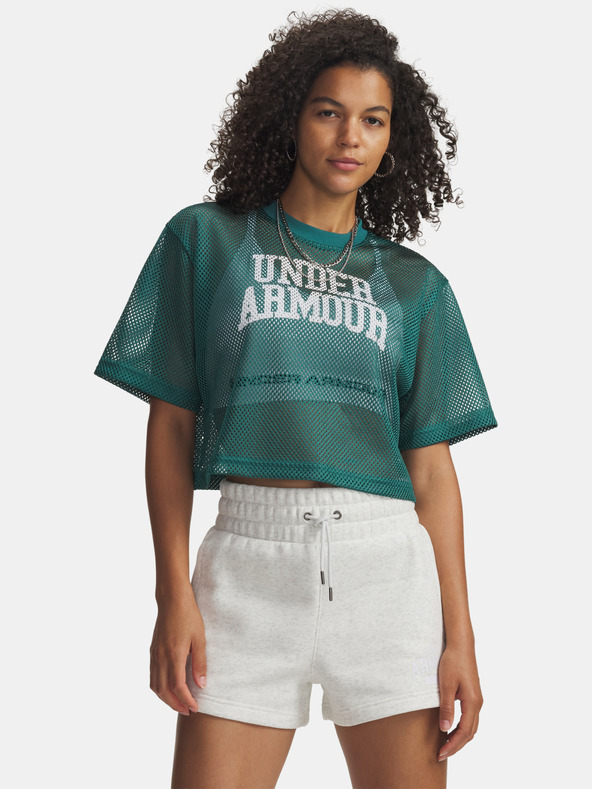 Under Armour Női póló Under Armour UA Football Mesh Crop Tee