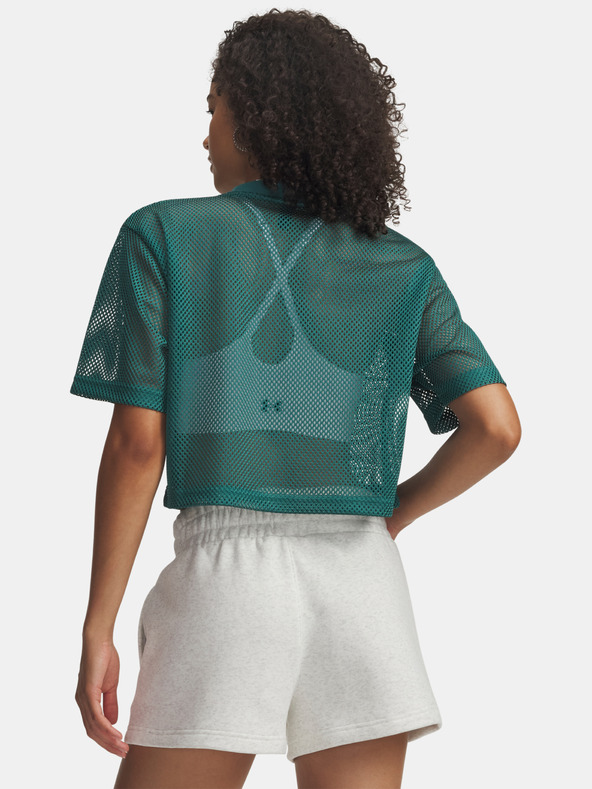 Under Armour Női póló Under Armour UA Football Mesh Crop Tee