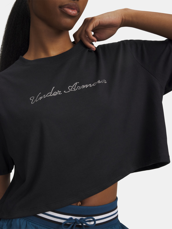 Under Armour Női póló Under Armour UA W WM CROP SS