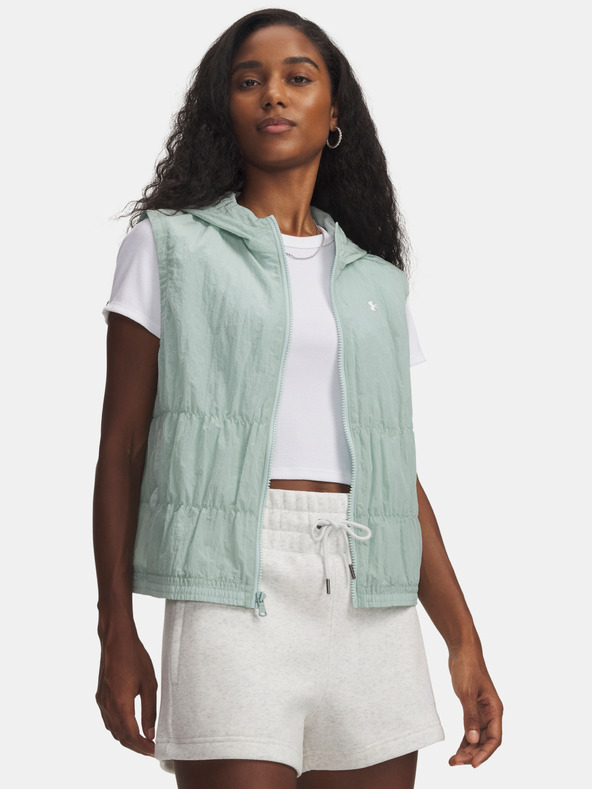 Under Armour Női mellény Under Armour UA Rival Woven Ruched Vest