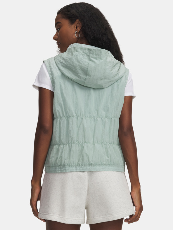 Under Armour Női mellény Under Armour UA Rival Woven Ruched Vest