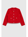 Moodo Moodo Piros gombos kabát