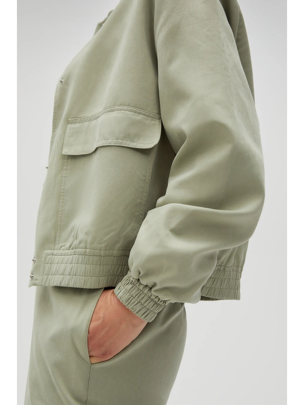 Moodo Világoszöld női kabát Moodo