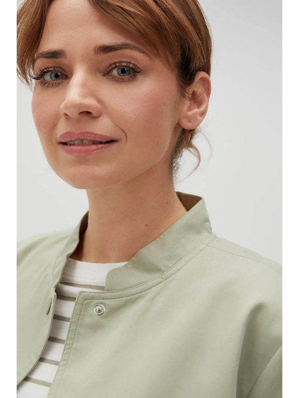 Moodo Világoszöld női kabát Moodo