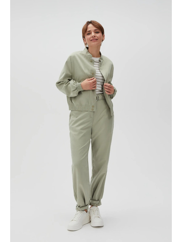 Moodo Világoszöld női kabát Moodo