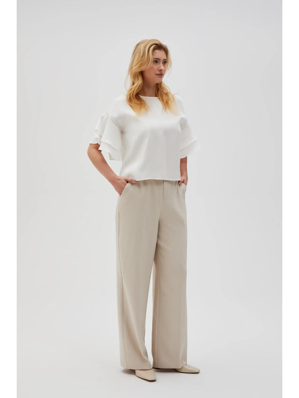 Moodo Women's White T-Shirt Moodo