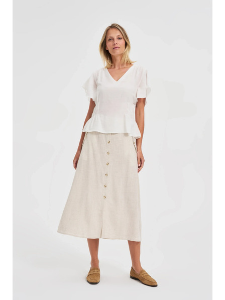 Moodo Fehér női blúz Moodo