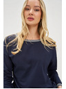 Moodo Sötétkék Moodo hosszú ujjú női póló