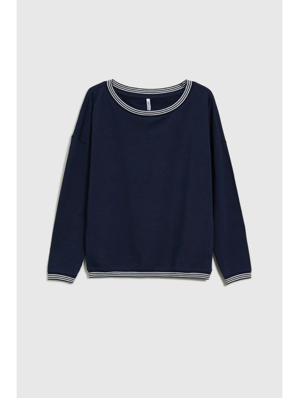 Moodo Sötétkék Moodo hosszú ujjú női póló