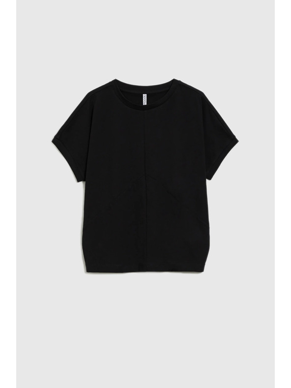 Moodo Fekete női hosszú ing Moodo