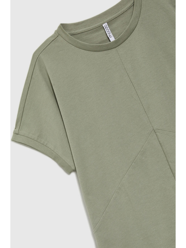 Moodo Khaki Moodo női laza póló