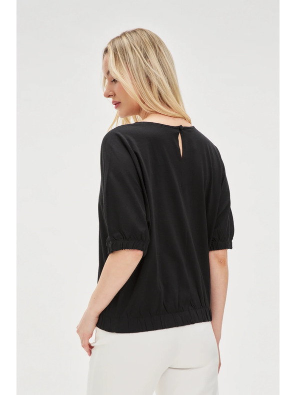 Moodo Fekete Moodo női pamut póló