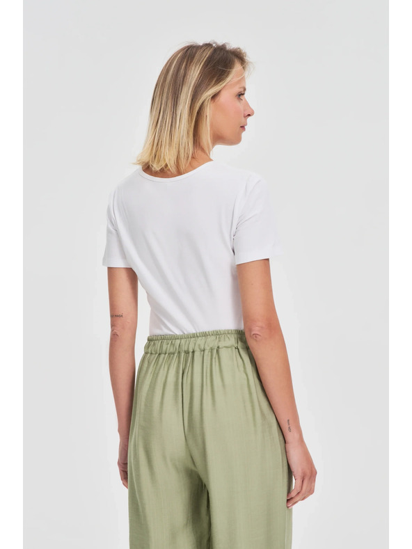 Moodo Fehér női póló Moodo