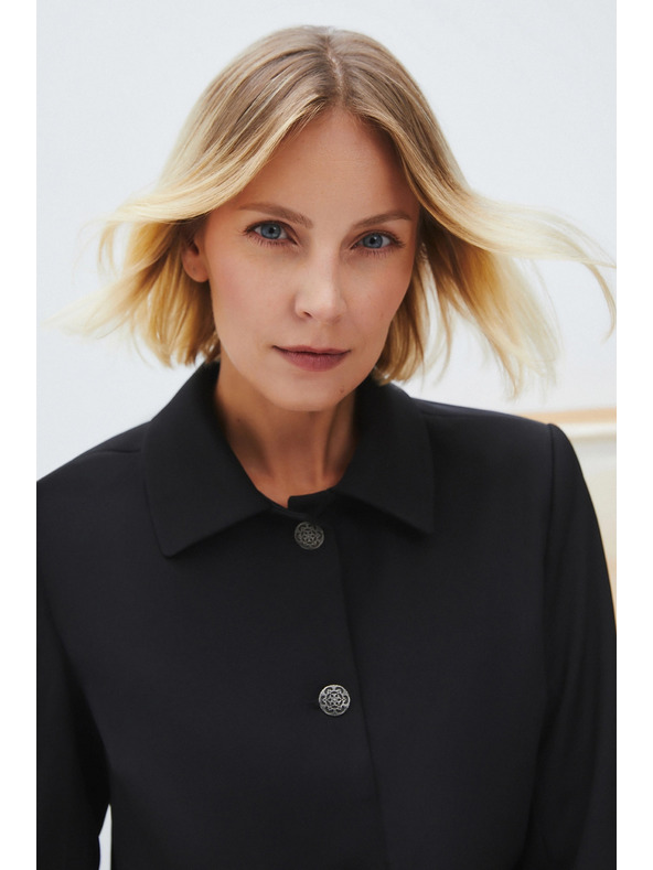 Moodo Fekete női dzseki