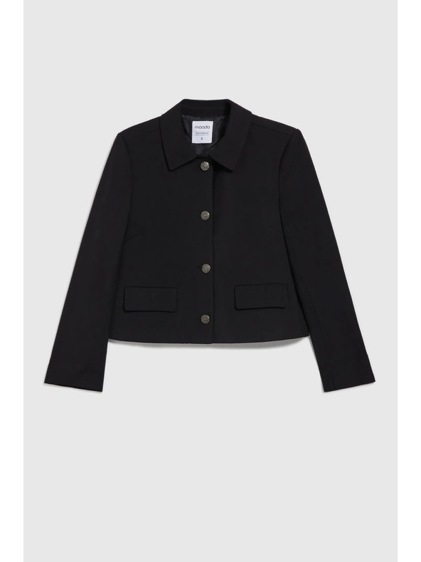 Moodo Fekete női dzseki