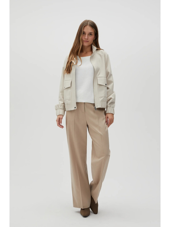 Moodo Világos bézs női dzseki