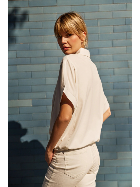 Moodo Fehér női blúz