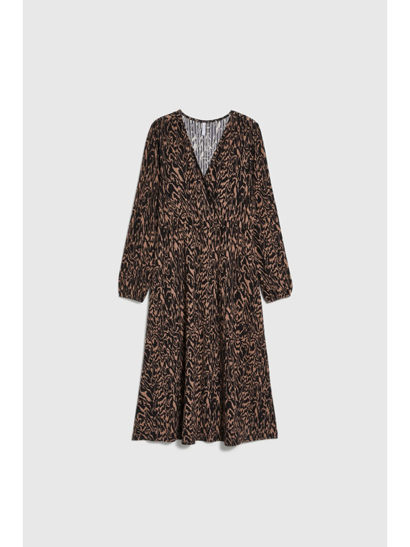 Moodo Barna mintás Moodo ruha