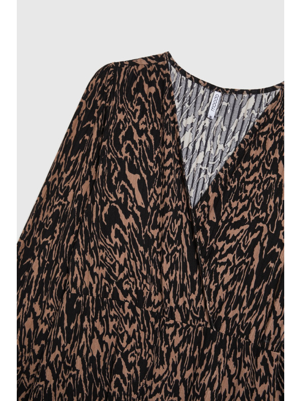 Moodo Barna mintás Moodo ruha