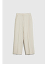 Moodo Bézs pliszírozott nadrág Moodo
