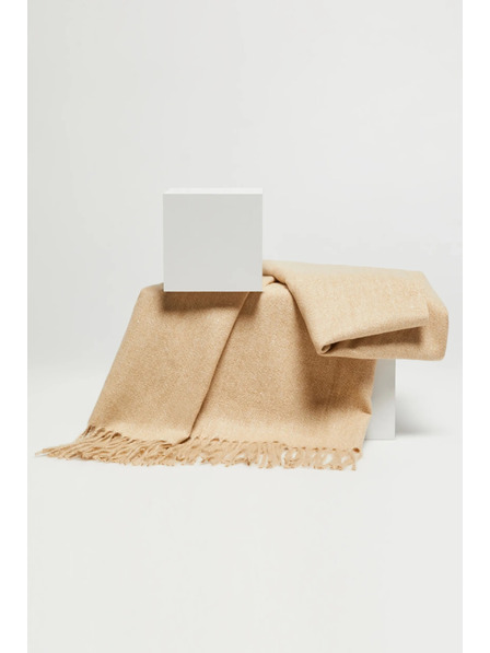 Moodo Sima bézs bojtos sál Moodo