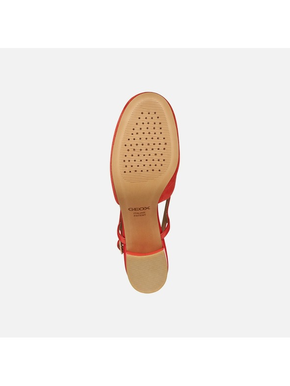 Geox Piros női magassarkú cipő Geox Virnilisa 65