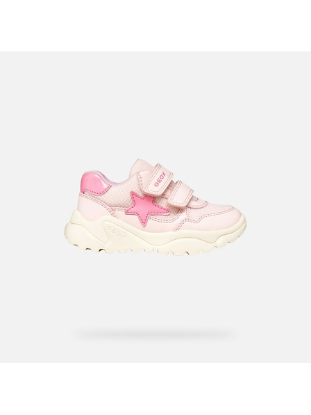 Geox Világos rózsaszín lányok tornacipője Geox Ciufciuf