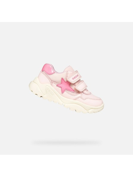 Geox Világos rózsaszín lányok tornacipője Geox Ciufciuf