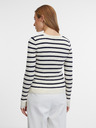 Orsay ORSAY krémszínű női csíkos kardigán