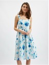 Orsay ORSAY kék-fehér női virágmintás ruha