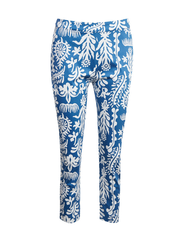 Orsay ORSAY fehér-kék női mintás nadrág