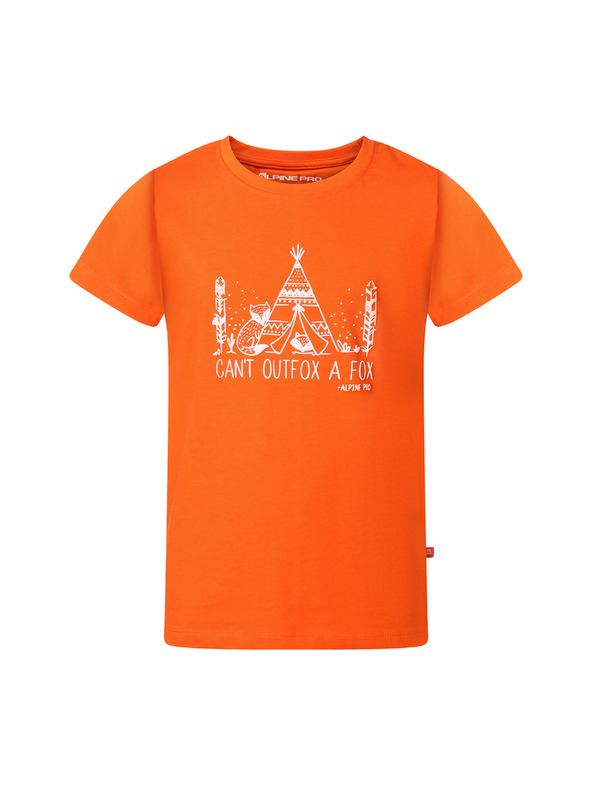 ALPINE PRO Gyerek gyorsan száradó póló ALPINE PRO REJO spicy orange variáns pa