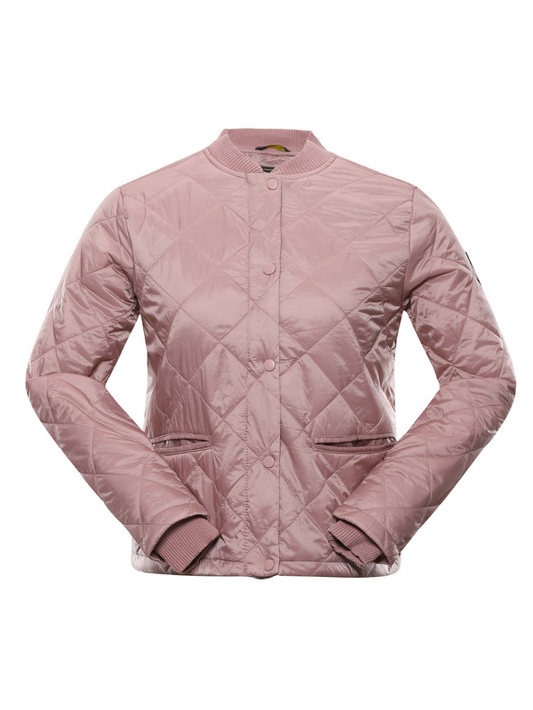 NAX Rózsaszín női NAX Lopena steppelt kabát