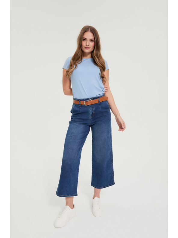 Moodo Pamut póló kék Moodo