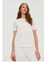 Moodo Díszített blúz fehér Moodo