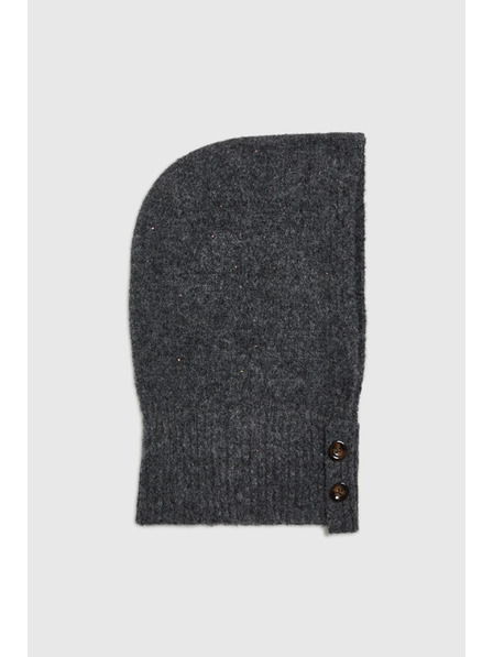 Moodo Kötött kapucni szürke Moodo