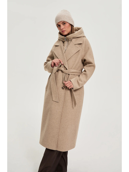 Moodo Kötött sapka homokszín Moodo