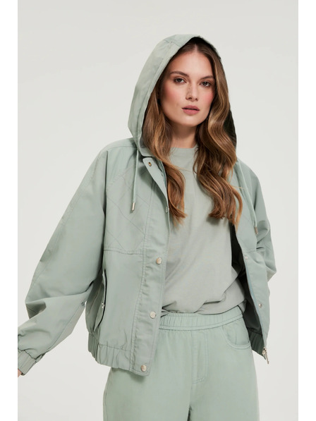 Moodo Rövid dzseki oliva Moodo