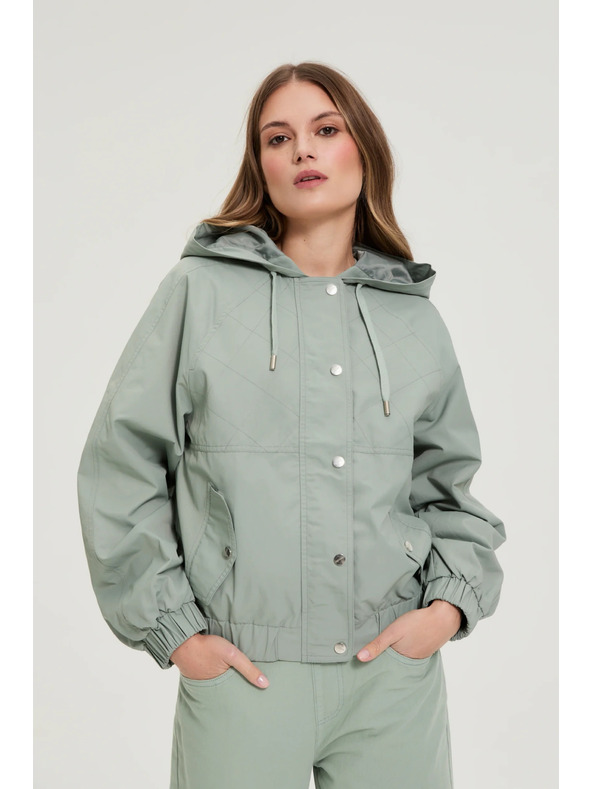 Moodo Rövid dzseki oliva Moodo